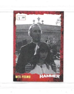 Tarjeta promocional Hammer Series 2 Seventies Shockers parte 1 - WEB1 #1/99 Alpha casi nueva - Imagen 1 de 2