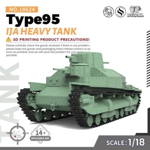 Kit Modelo Militar SSMODEL 1/18 IJA Tipo95 JUEGOS Tanque Pesado - Imagen 1 de 5