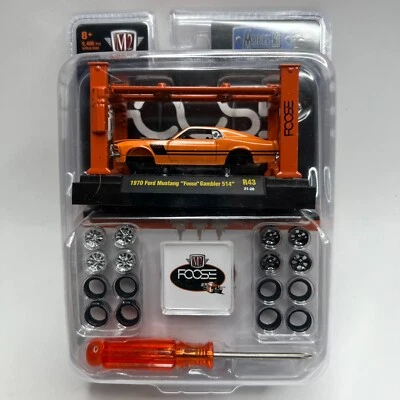 M2 Machines 1:64 Model Kit 1970 Ford Mustang Foose Gambler 514 (Limited Edition) - Image 1 of 2