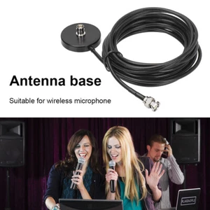 RG58 BNC Antenna Extension Cable 5 Meters Magnet Antenna Mount for Two Way Radio - Afbeelding 1 van 11