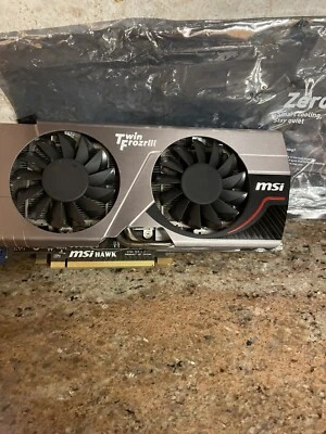 MSI N560GTX-TWIN-FROZR-111 TI Hawk Video Card - Image 1 of 4