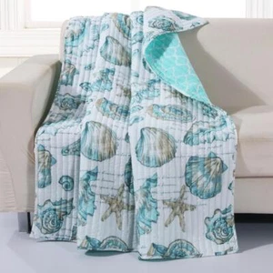 Barefoot Bungalow Cruz Multicolor Accessory Throw Blanket, 50" x 60" - Picture 1 of 3