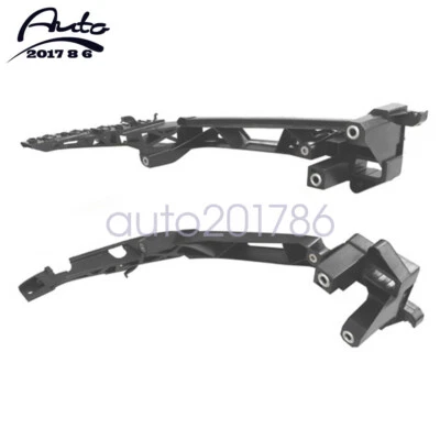 2Pcs Black Headlight Mounting Support Bracket Fits Audi Q3 Quattro 13-18 — 第 1/4 张图片