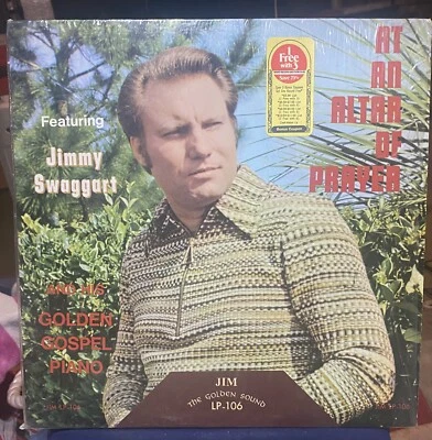 Jimmy Swaggart At an Altar of Prayer Vinyl LP 1978 (Jim JLP 106) NM Cond - Imagem 1 de 4