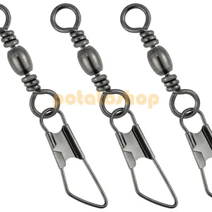 Aparejo de conector de línea de 15-110 libras de bloqueo de seguridad giratorio para barril de pesca 50 un. - Imagen 1 de 8