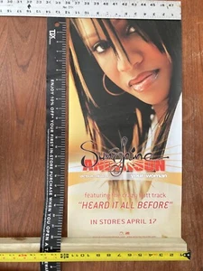 SUNSHINE ANDERSON Your Woman LP Rare Record Store Only PROMO POSTER - Picture 1 of 2