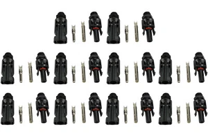 10 QTY TEMCo 30A Solar Panel Direct Box Connector Screw Pairs Set PV Cable - Picture 1 of 9