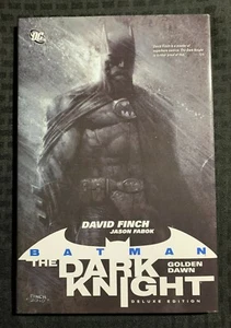 2012 BATMAN Dark Knight Golden Dawn Deluxe HC/DJ VF+/VF- 1st DC / Fisherman - Picture 1 of 2