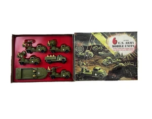 Vintage Pyro Plastics U.S. Army Mobil Unit Set #243 – 6 Vehicles NIB NOS - Picture 1 of 11
