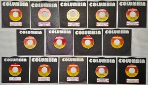 MARIAH CAREY Set Of 14 Orig COLUMBIA R&B Pop Soul Vocal Jukebox 45s Title Strips - Picture 1 of 1