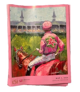 ๐2025 Kentucky Oaks 151 Official Event Program Churchill Downs - Picture 1 of 1
