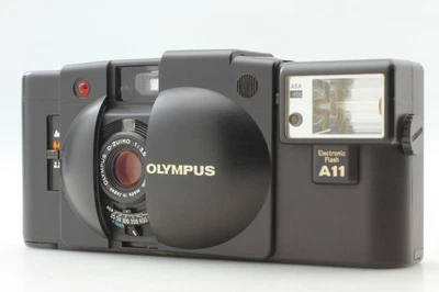 [NEAR MINT] Olympus XA2 w/ A11 Flash Rangefinder 35mm Film Camera From JAPAN - Image 1 of 4