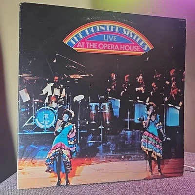 Pointer Sisters–Live at the Opera House–1974 Blue Thumb–BTS 8002 2LP Vinyl  - Image 1 of 4