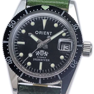 [Used]ORIENT SKINDIVER 300m Ref.02267 Cal.1743 1960s Overhauled / FROM JAPAN - Picture 1 of 14