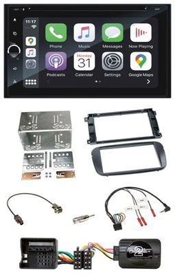 Blaupunkt 2DIN Bluetooth DAB USB DVD Lenkrad Autoradio für Ford Focus C Max Gala - Bild 1 von 4