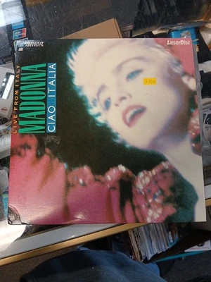 Madonna Ciao Italia 1988 Live From Italy Laserdisc PA-89-228 FREE SHIPPING RARE - Image 1 of 4
