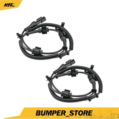2x ABS Wheel Speed Sensor For Ford F-250 Super Duty 2005-2007 F-350 2005-2010 - Image 1 of 4