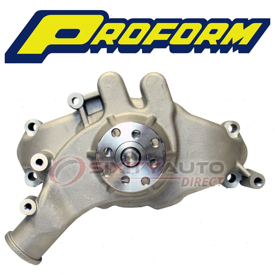PROFORM Engine Water Pump for 1969-1972 Chevrolet Nova 6.5L 6.6L 7.4L V8 - dg Foto 1 de 4