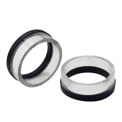 RGB Color Changing Headlight Shrouds for 3 0 Inch Projectors in For Cars - Image 1 of 4