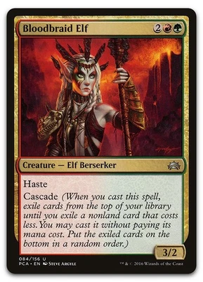 Bloodbraid Elf #84 (NM) Planechase Anthology PCA Magic MTG - Image 1 of 2
