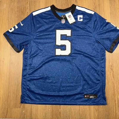 NWT Nike NFL On Field Anthony Richardson #5 Colts Jersey Blue XXL Captain Patch - Image 1 of 4