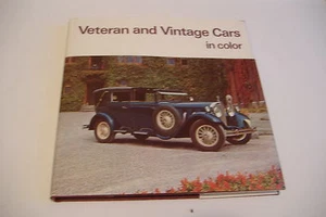 ~VETERAN AND VINTAGE CARS IN COLOR~A STUDIO BOOK~INTRO BY MICHAEL SEDGWICK - Picture 1 of 8