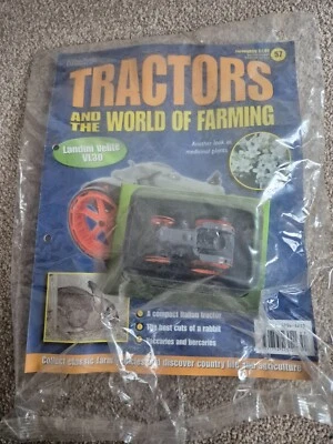 1/43 HACHETTE UNIVERSAL HOBBIES TRACTOR WORLD OF FARMING 1935 LANDINI VELITE VL3 - Image 1 of 3