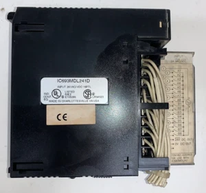 GE FANUC INPUT MODULE IC693MDL241D SERIES 90-30 24 VAC/ VDC 16 POINT - Picture 1 of 8