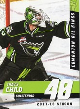 2017/18 Edmonton Oil Kings - TRAVIS CHILD (g)