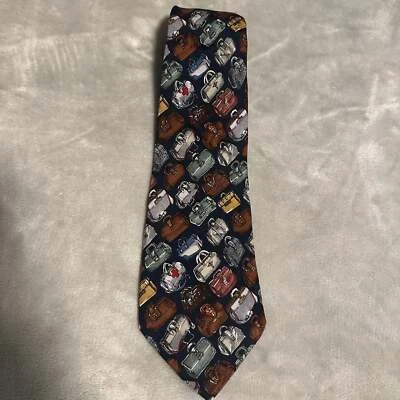 Corbata Nicole Miller Vintage - Corbata Temática Médica Estampada Bolso del Doctor Foto 1 de 4