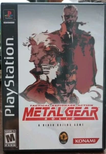 Metal Gear Solid (Sony PlayStation 1, 1999) completo (2) disco con libro - Foto 1 di 3