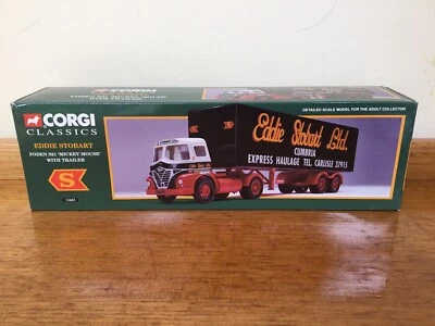 Corgi Classics 1:50 Eddie Stobart Foden S21 Mickey Mouse With Trailer #13601 - Image 1 of 4