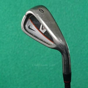 Nike Victory Red Full Cavity Single 6 Iron Factory Nike UST 80 Graphite Regular - Picture 1 of 3