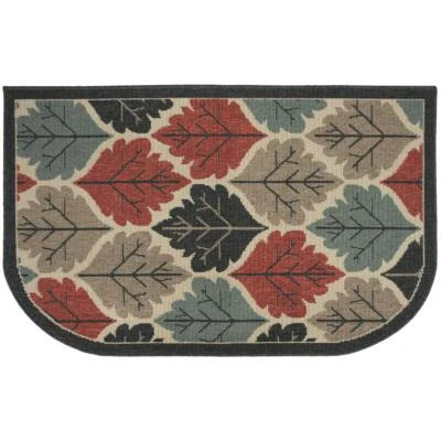 Home And Hearth Fireplace Hearth Rug 46" X 28" Beaut - Image 1 of 4