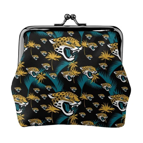 Jacksonville Jaguars Leather Coin Purse Change Purse Hawaii Printed Lady Wallet Cover