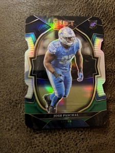 2022 Panini Select Josh Paschal Rookie Black And Green Prizm Die-Cut Concourse