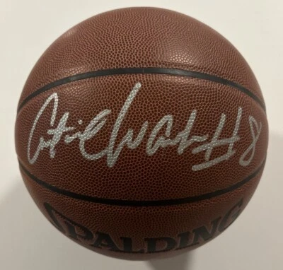 Antoine Walker SIGNED NBA BASKETBALL JSA #TT38334 Autograph CELTICS - Image 1 of 3