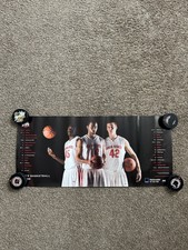 Vintage Ohio State Buckeyes Basketball 2007-2008 Schedule Poster NCAA