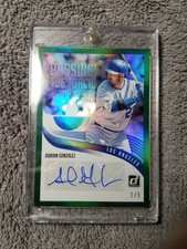 2018 Donruss Dual Auto Bellinger/Gonzalez Passing the Torch Dual Auto LA Dodgers