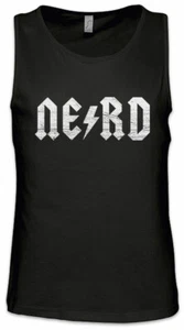 Nerd Lightning Men Tank Top Fun Hard Rock Band Heavy Metal Guitar Guitarist - Picture 1 of 1