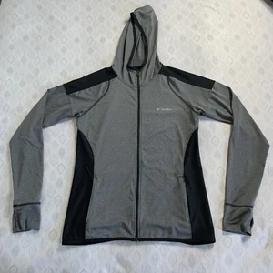 Columbia Omni Tono Pequeña Cremallera Completa Entrenamiento Sudadera Omni Mecha Bolsillos con Capucha - Imagen 1 de 12