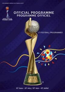 * 2019 FIFA WOMENS WORLD CUP FINALS OFFICIAL TOURNAMENT PROGRAMME (ENGLAND) *