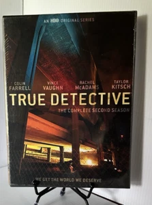 HBO True Detective Complete Second Season 3 Disc New in Wrapping Colin Farrell - Picture 1 of 3