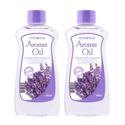 FOODAHOLIC Aroma Oil Lavender Body Essence Oil 465ml(15.72oz)x2pcs Korea - Image 1 of 4
