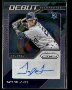 Taylor Jones 2021 Panini Prizm #DS-TJ Debut Signatures Houston Astros - Picture 1 of 2