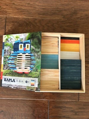 Juego de bloques de tablones Kapla Owl Foto 1 de 2