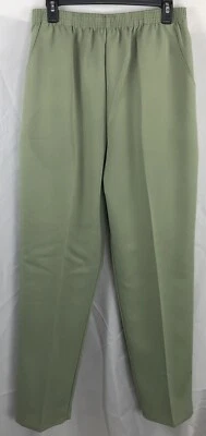 Pantalones de vestir Briggs New York 14 Sage 29" W pierna recta carrera trabajo Foto 1 de 4