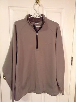 Chaqueta polar Columbia, color topo Henley para hombre. Talla XL. NUEVO. Foto 1 de 4