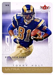 Fleer Ultra Performers Torry Holt St. Louis Rams 2004 - Imagen 1 de 2