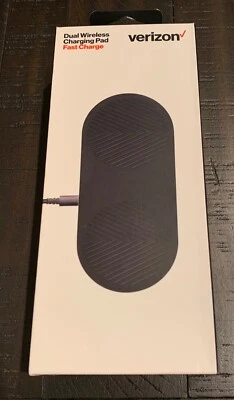 Verizon Fast Dual Wireless Charging Pad for iPhone 16 14 15 XR 12 13 / Galaxy - Image 1 of 4